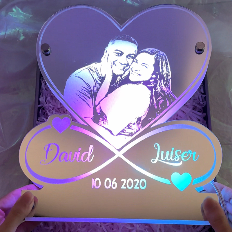 Custom Infinity Love Mirror Light