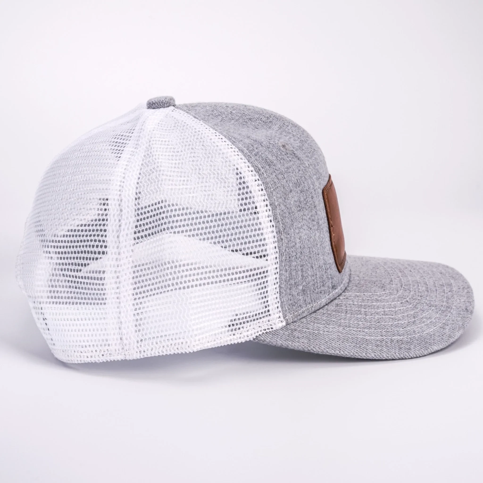 Tails Wag For This Guy - Dog Personalized Custom Leather Patch Hat - Father's Day, Gift For Pet Owners, Pet Lovers