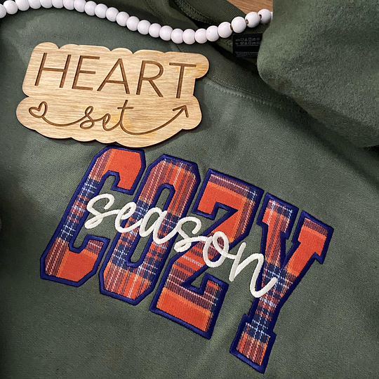 Cozy Season Side Bow Cut-Out Shirt , Plaid Fall Pullover , Cozy Season , Bow Cut-Out Shirt