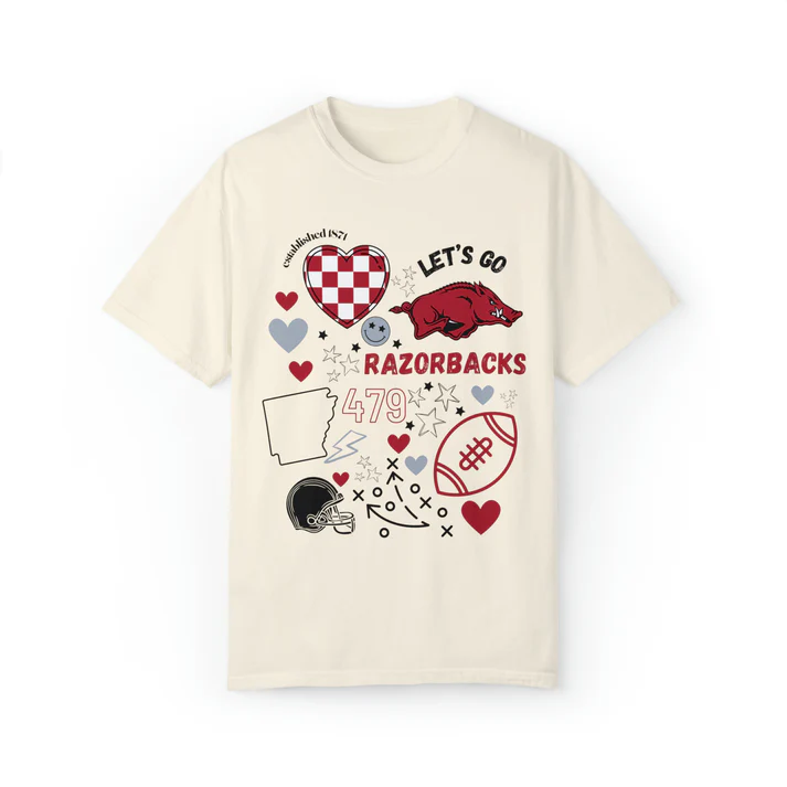 AR Game Day Shirt Sweatshirt Hoodie Front Design Only