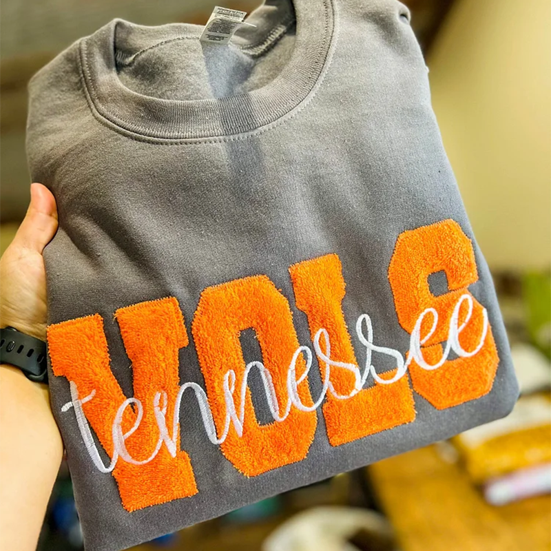 Custom Applique Patch Sweatshirt