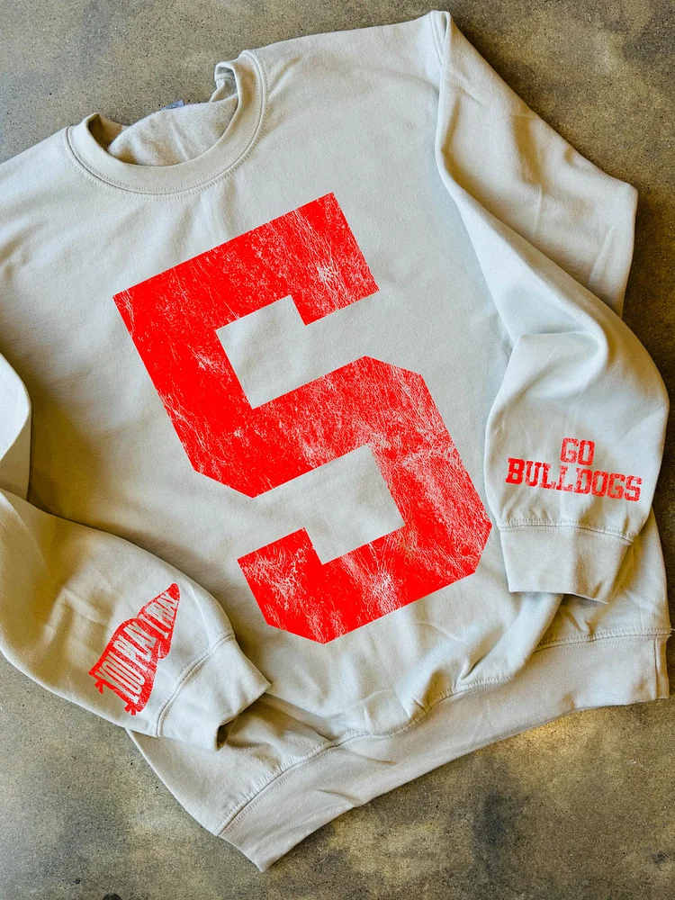 Custom #1 Fan Sports Game Day Sweatshirt