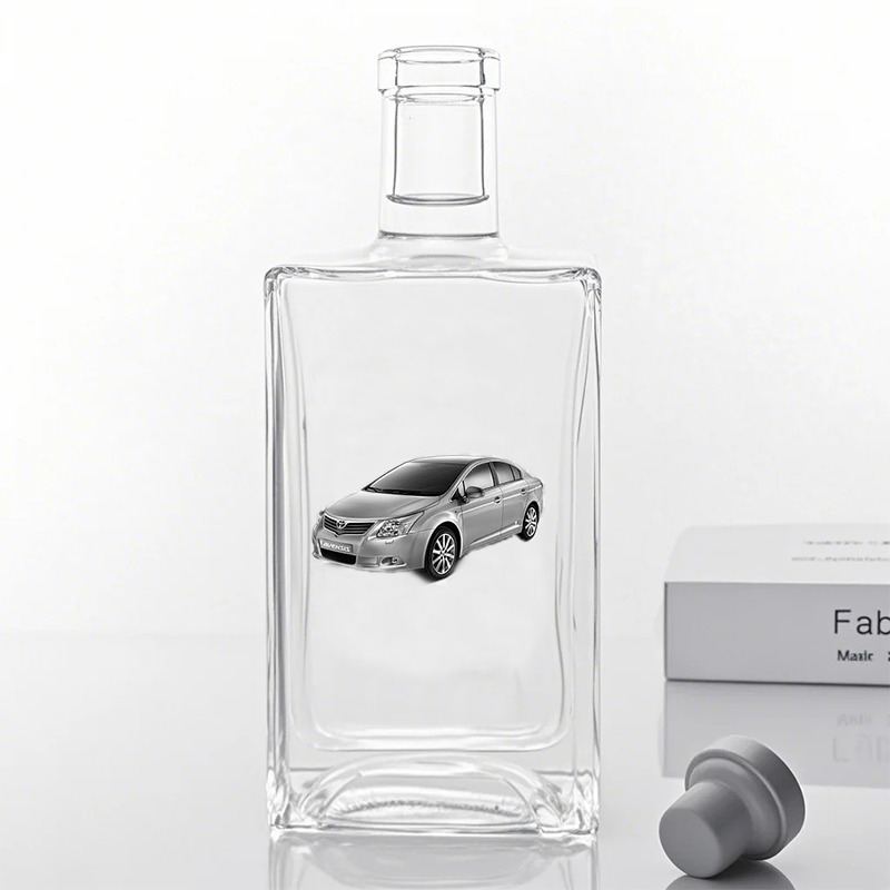 Custom Whiskey Bottles With Car Portrait