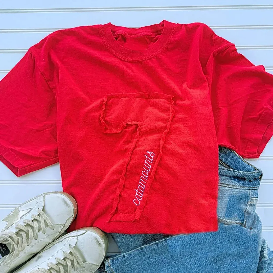 CUSTOM Sports Number Embroidered Crewneck