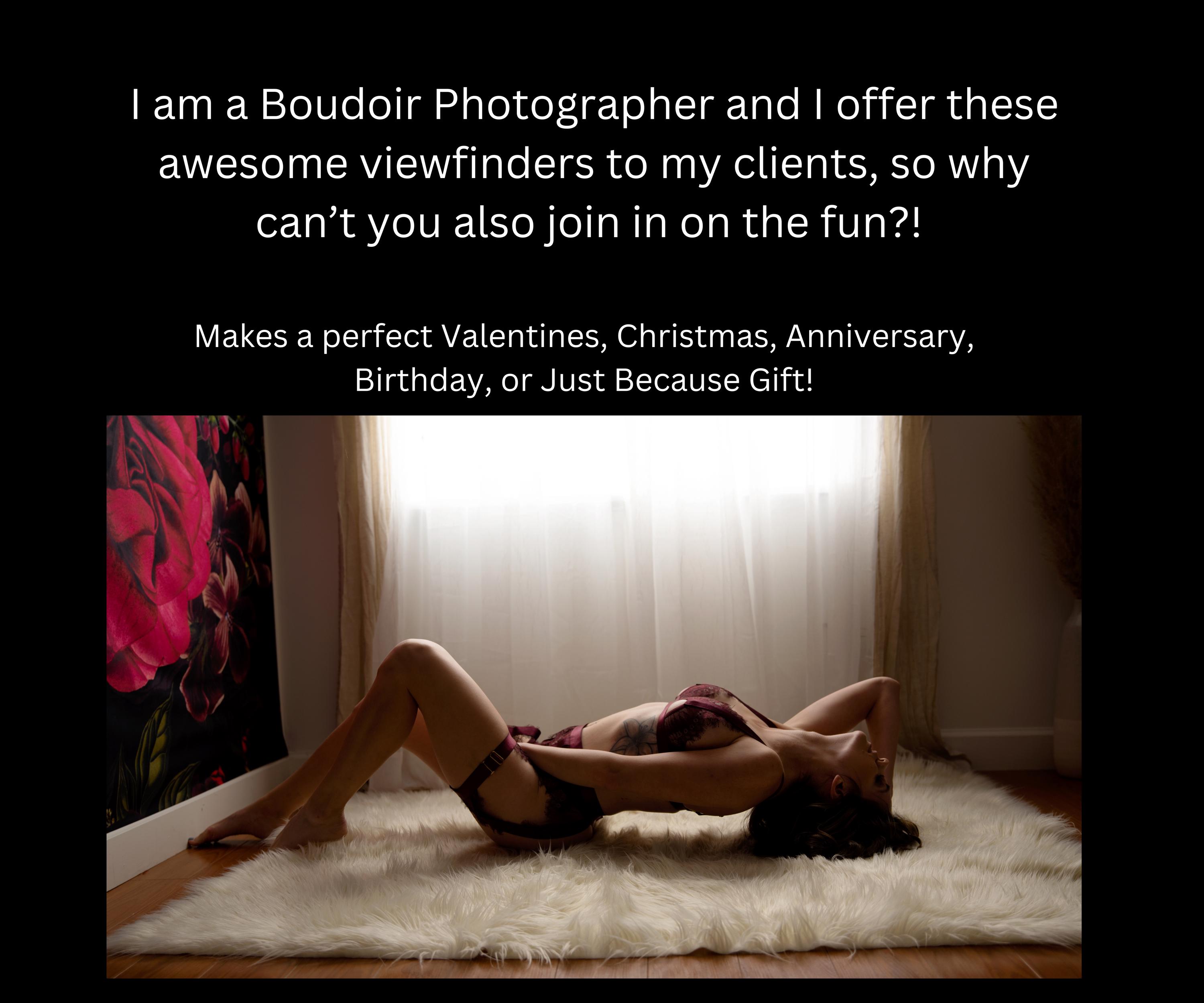 Custom Boudoir Viewfinder and Reel, Selfie Viewfinder, Vintage Viewfinder, Spicy Selfie Gift, Discreet Image Gift