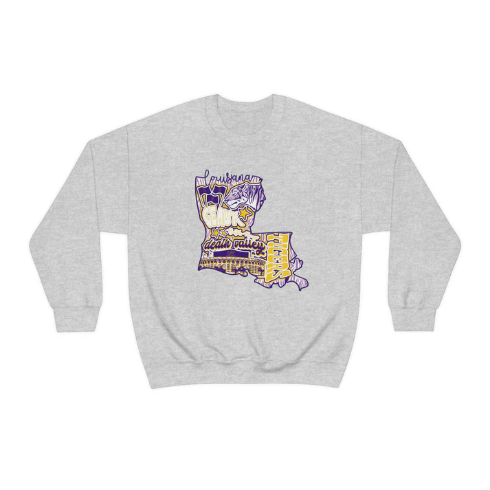 Louisiana Tiger Sweatshirt Tee Hoodie