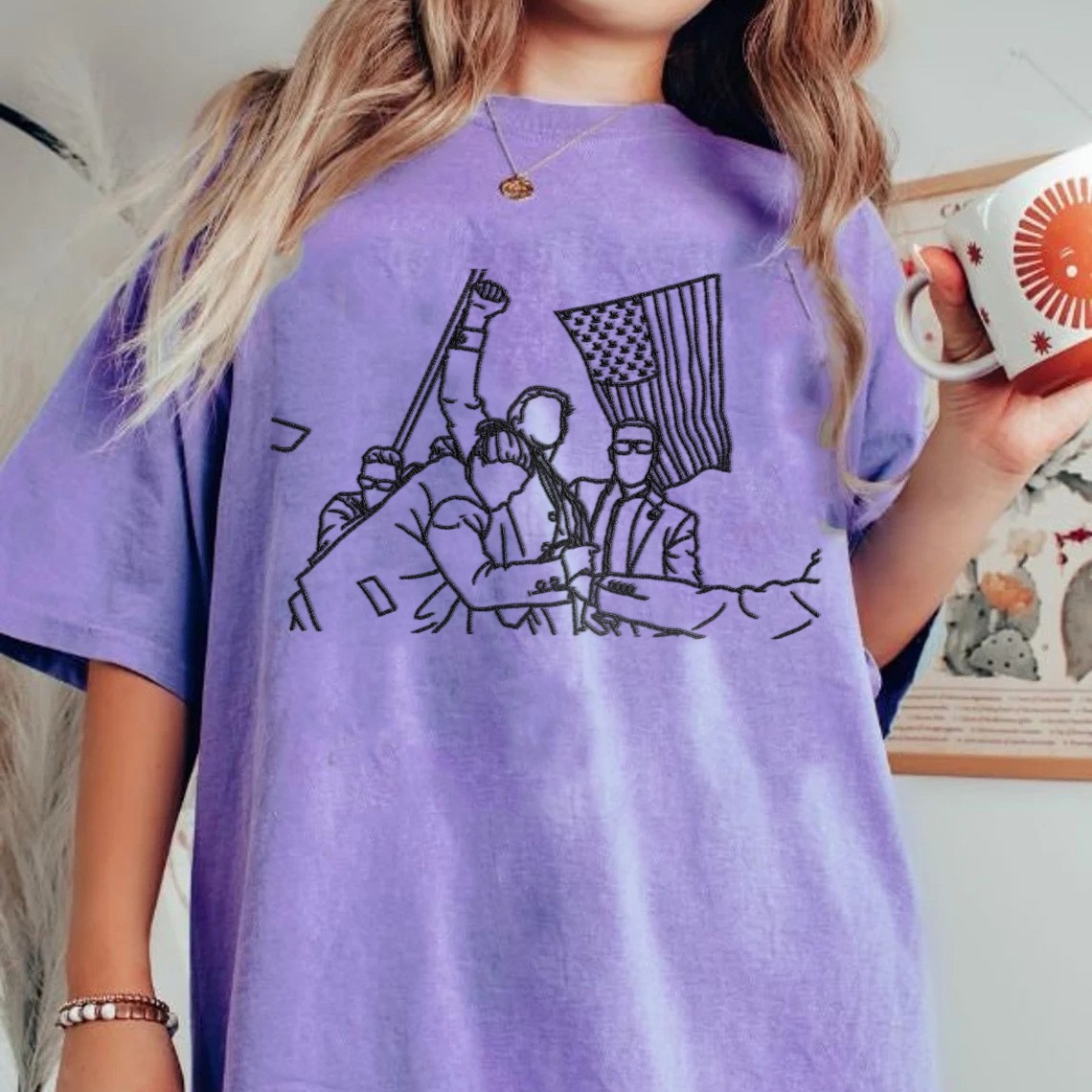 2024 Embroidered T-shirt