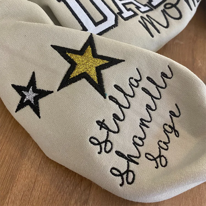 Personalized Embroidered Dance Mom Team Sweatshirt