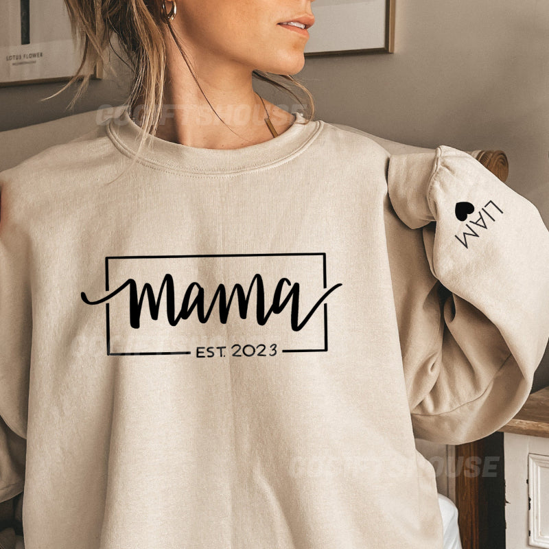 Custom  Sweatshirt,Est Year Hoodie, Gift for lover