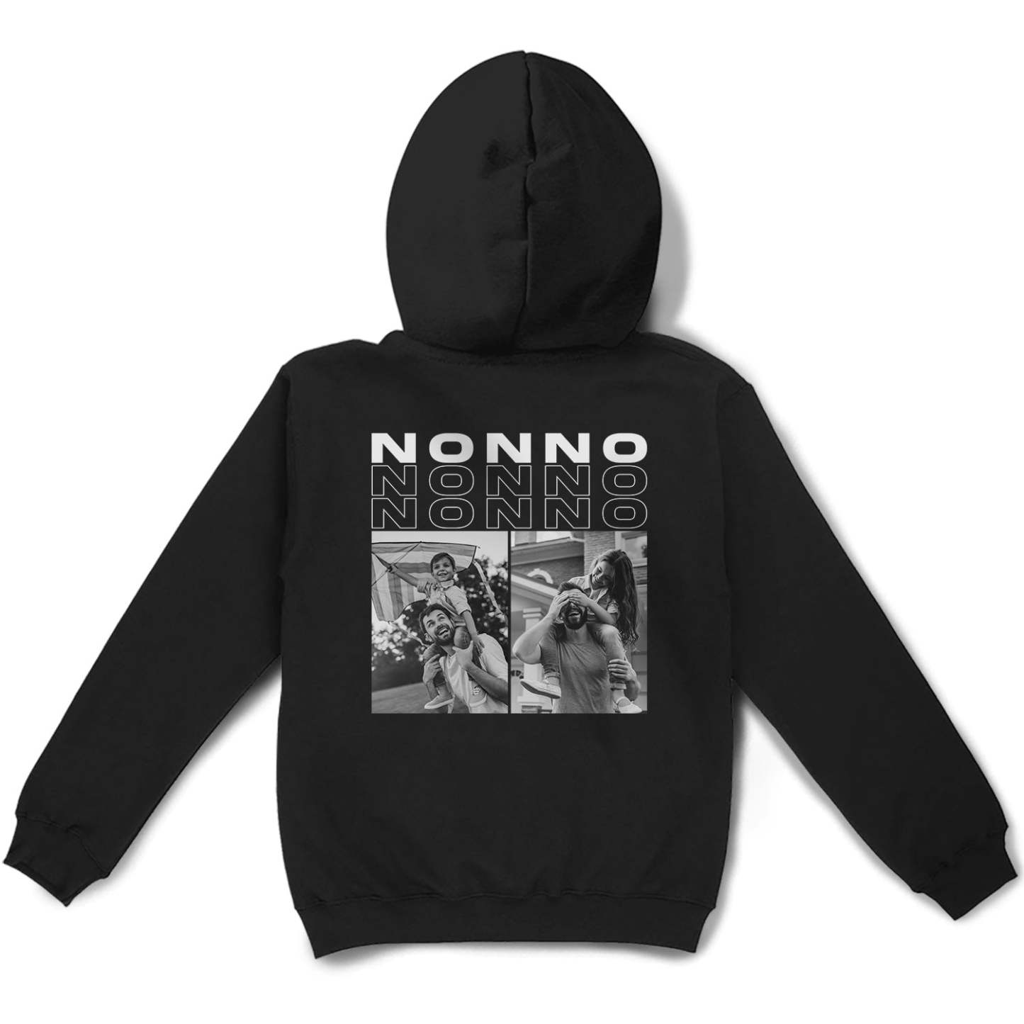 Custom Photo B&W - Gift For Father - Personalized T-Shirt