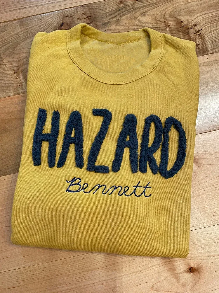 Custom Chenille Team Sweatshirt