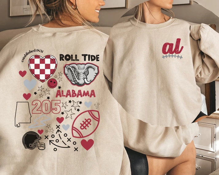 Alabama Game Day Sweatshirt T-shirt Hoodie