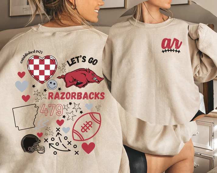 AR Game Day Sweatshirt Tee Hoodie Gift for Sports Lovers