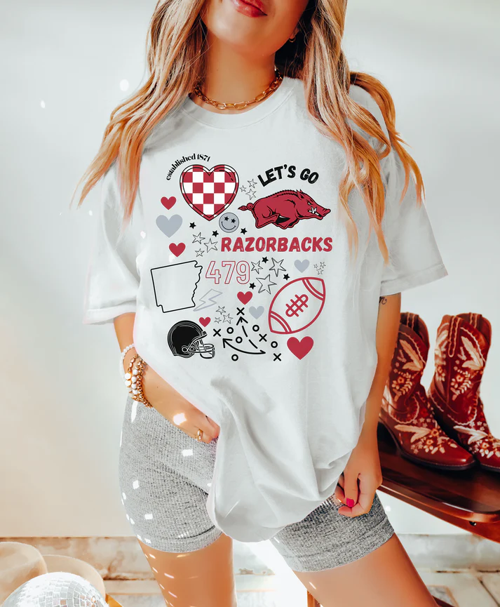 AR Game Day Shirt Sweatshirt Hoodie Front Design Only