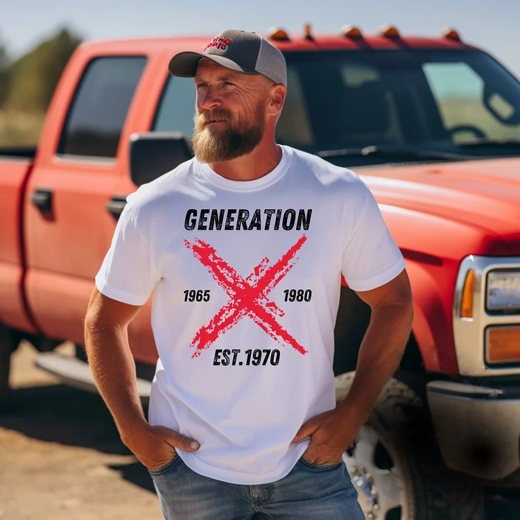Custom Gen X Man T-Shirt-Fuck Around-Find Out
