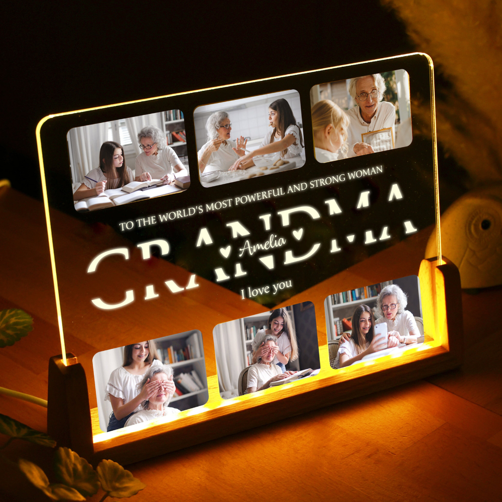 Personalized Custom Photo Night Light