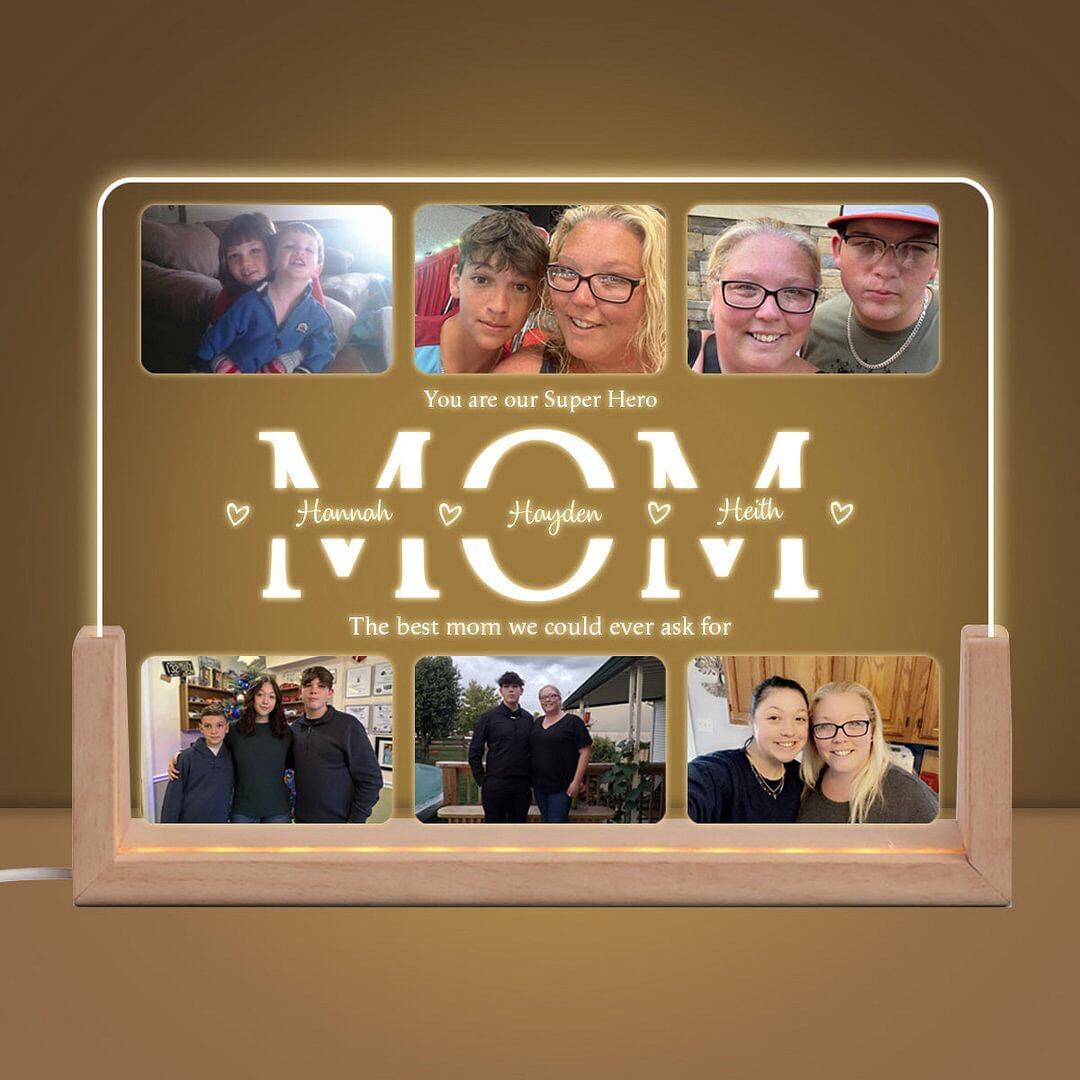 Personalized Custom Photo Night Light