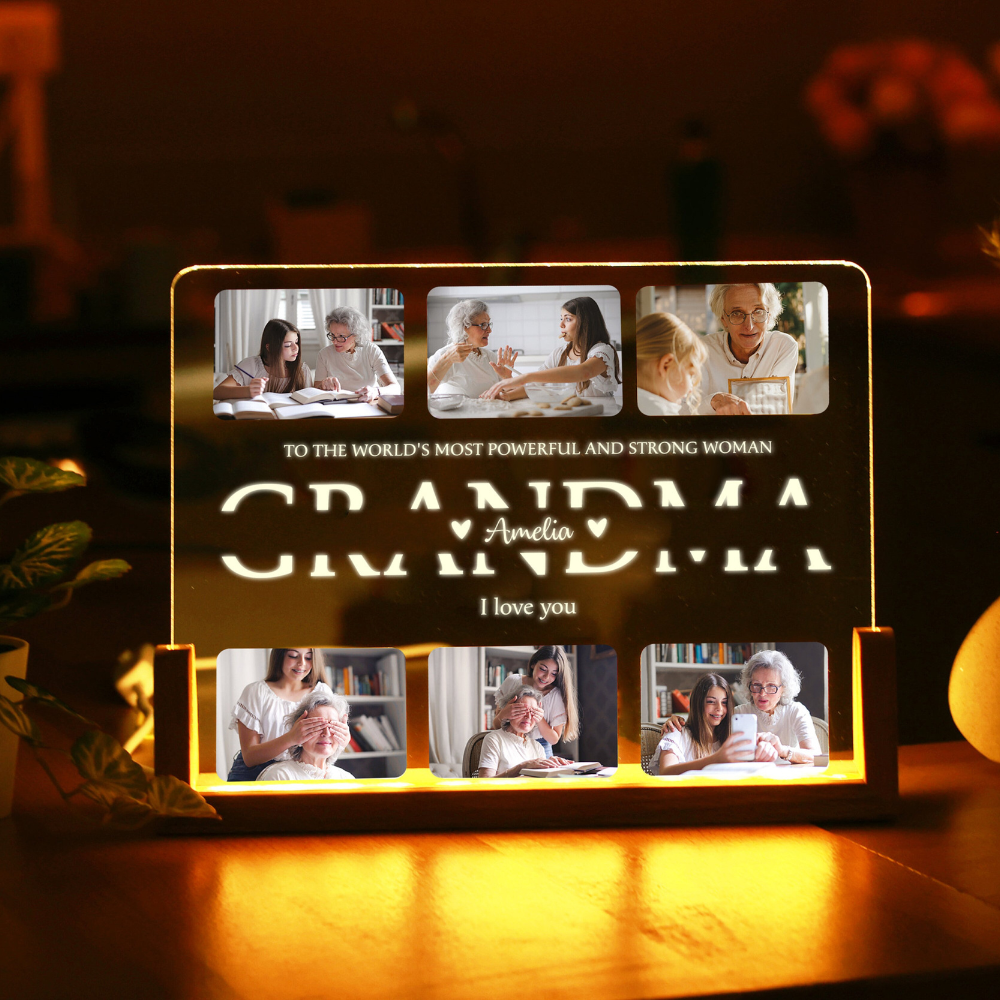 Personalized Custom Photo Night Light