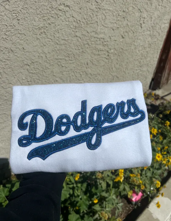 Custom Glitter Team Name Sweatshirt Hoodie