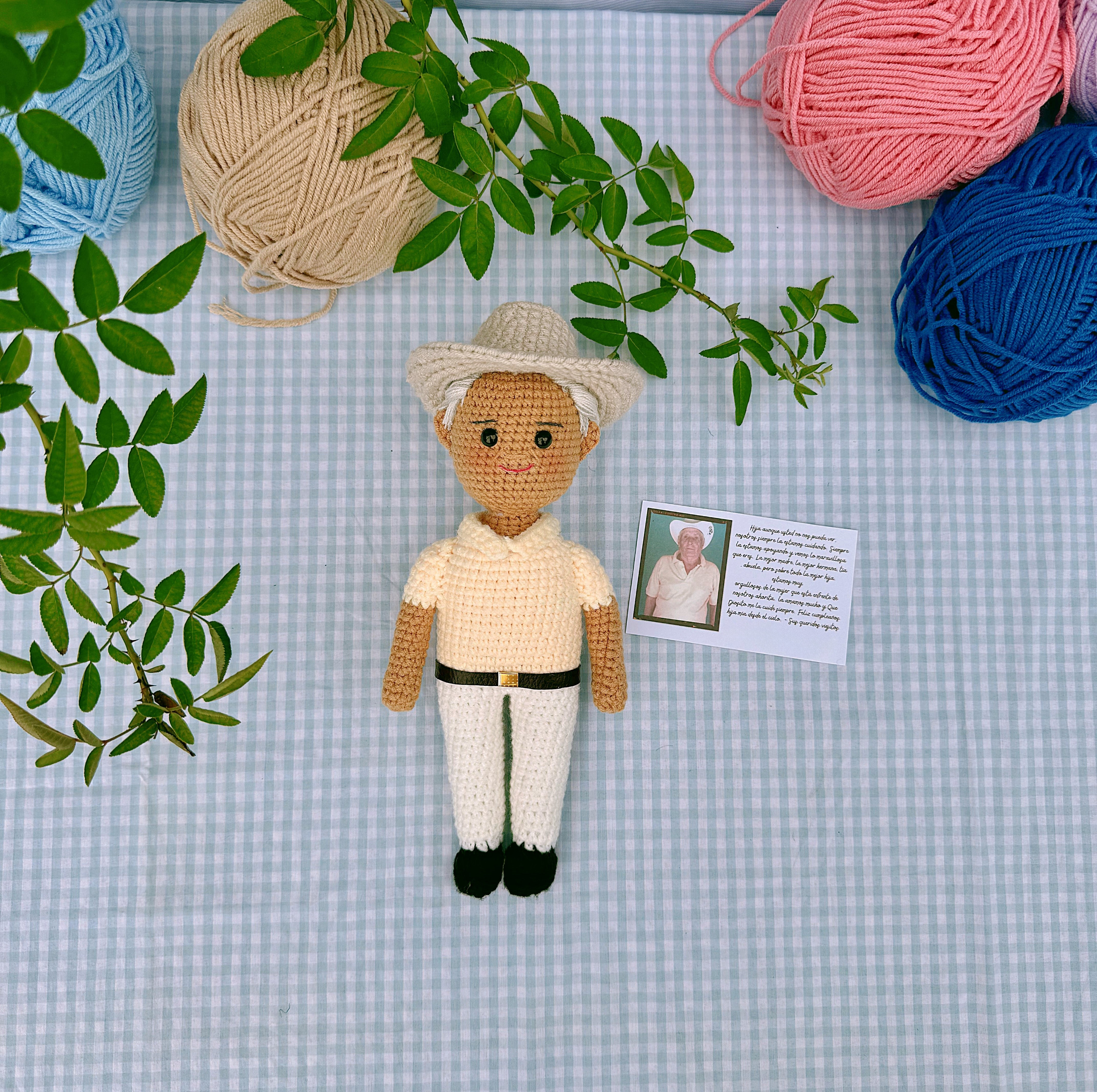 Personalized Crochet Doll (Bigger sizes)
