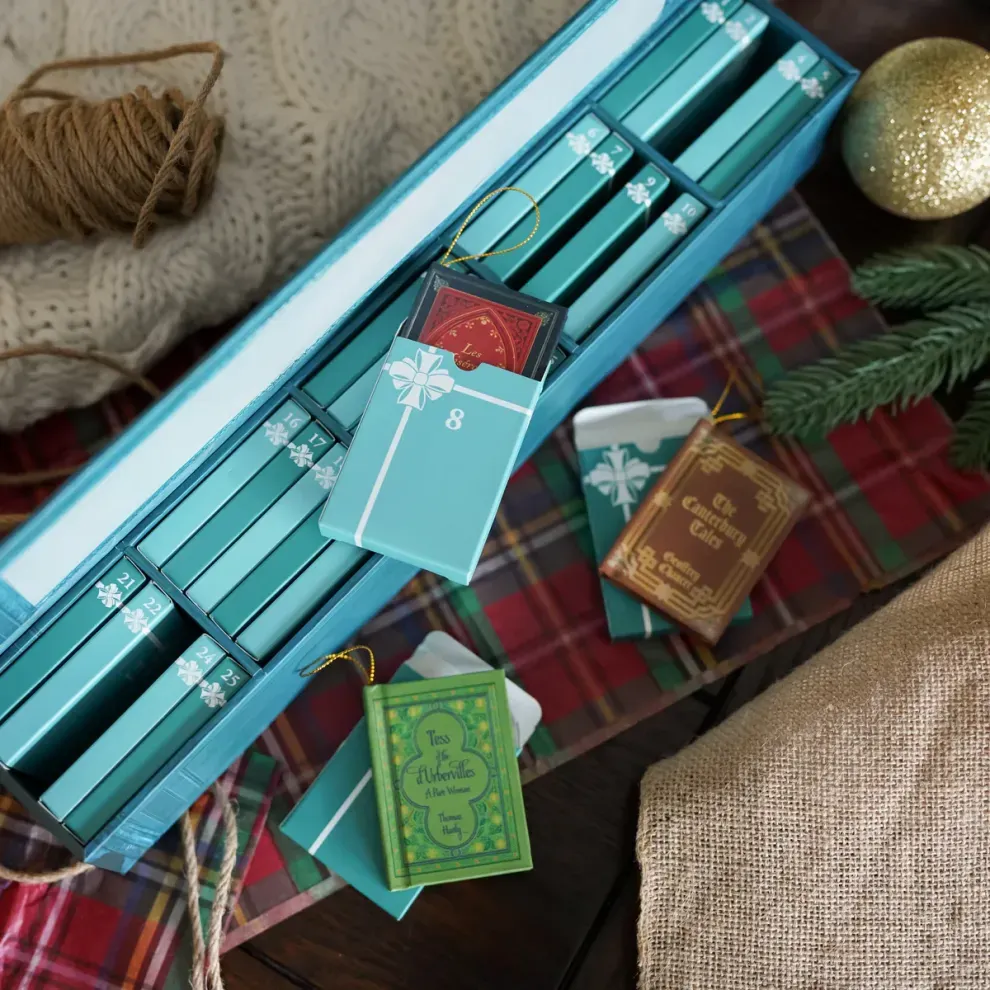 Mini Book Ornament Advent Best Christmas Gift Idea