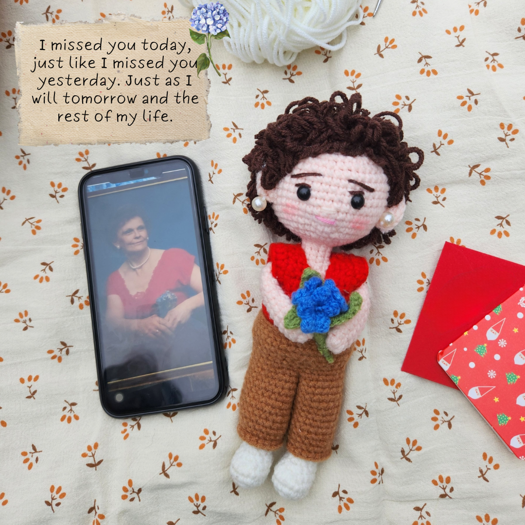 Personalized Crochet Doll (Bigger sizes)
