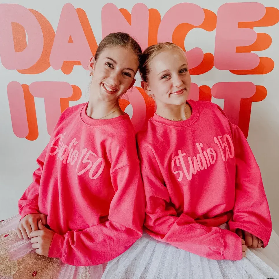 Custom 3D PUFF Print Team/School/Mascot Sweatshirt 🏈🏉🏀⚾️🥎 Game Day Quotes 🥳✨ Buy two get free shipping✈️✈️