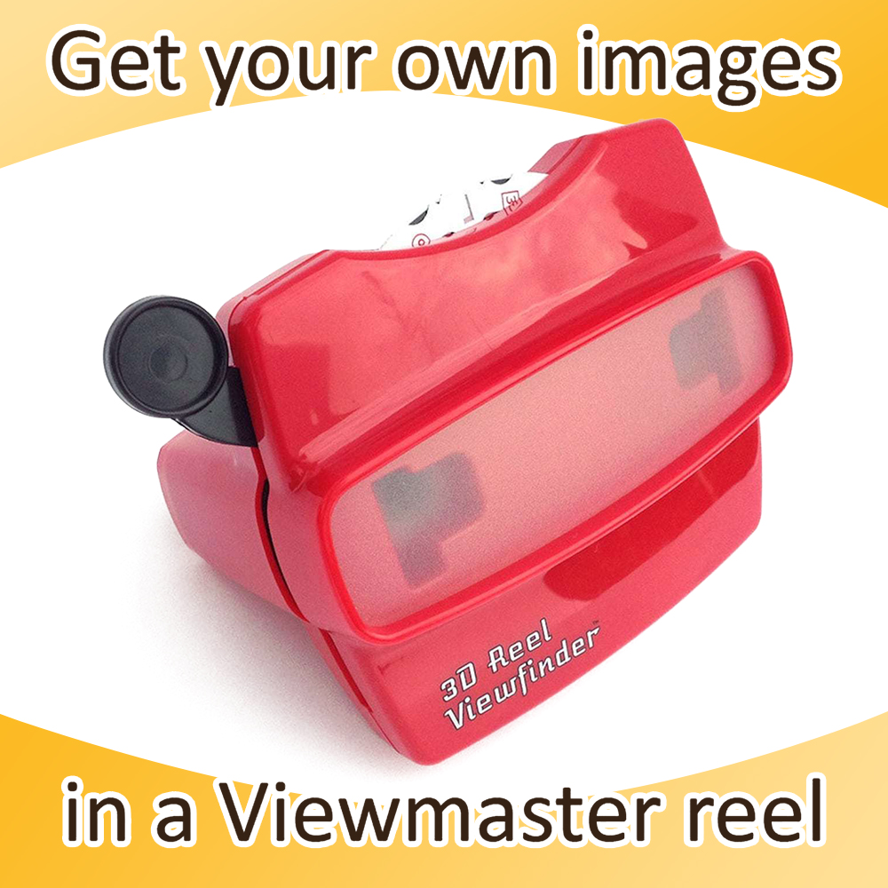 Personalized Viewmaster style reel Proposal Wedding Mother's Celebration Anniversary Birthday