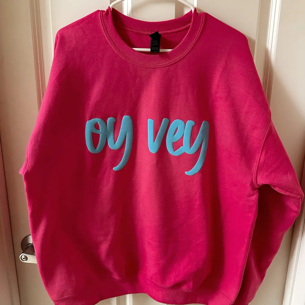Custom 3D PUFF Print Team/School/Mascot Sweatshirt 🏈🏉🏀⚾️🥎 Game Day Quotes 🥳✨ Buy two get free shipping✈️✈️