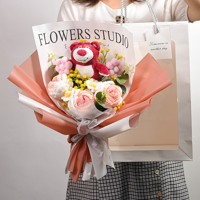 💐Handwoven Crochet Bouquet Collection