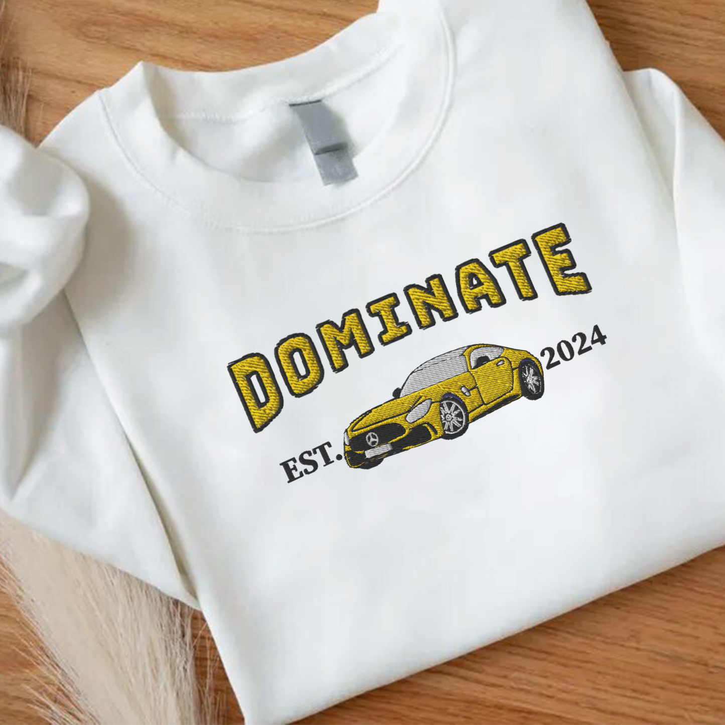 Car Owner Custom Car Embroidered Apparel Sweatshirt Car Sweatshirt