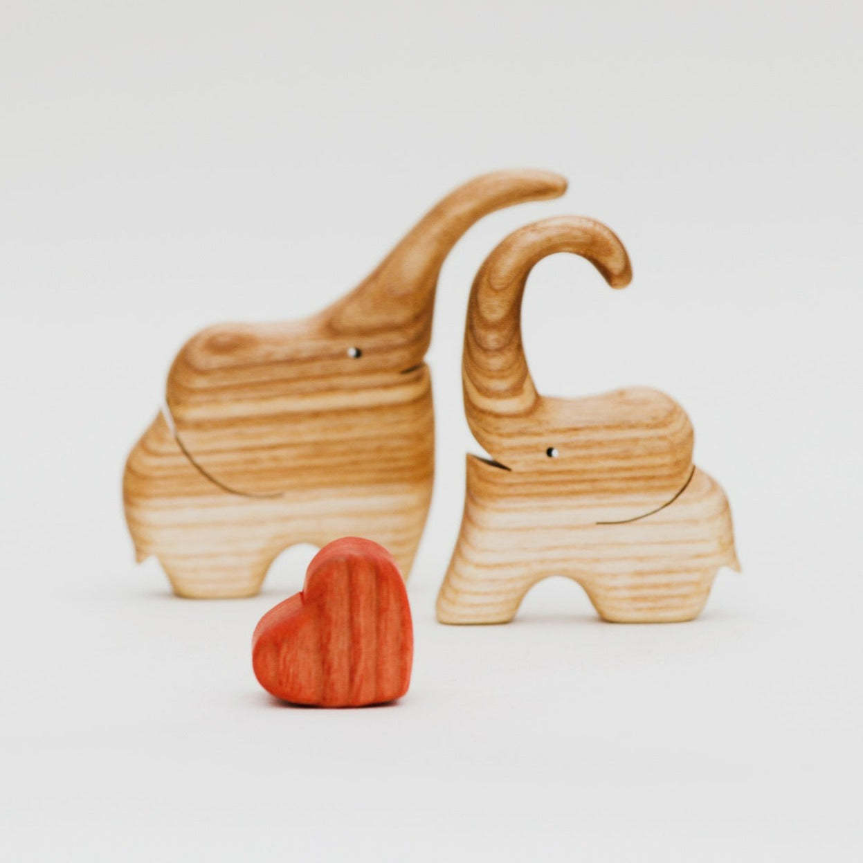Wooden Elephants Family Puzzle 8 Childs🐘