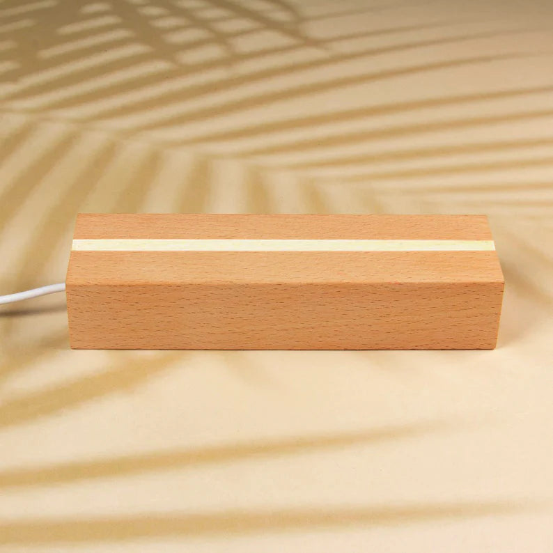 Custom Photo Music Plaque Night Light