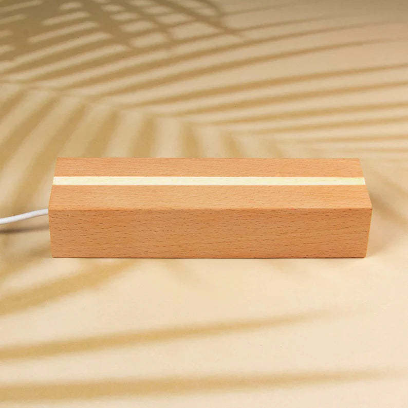 Custom Photo Music Plaque Night Light