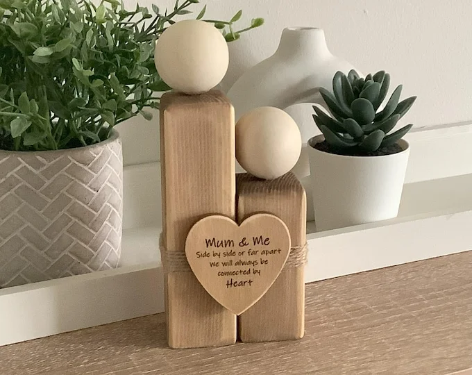 Personalised Family Handmade Wooden Ornament
