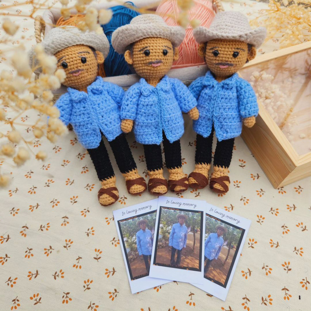 Personalized Crochet Doll (Bigger sizes)