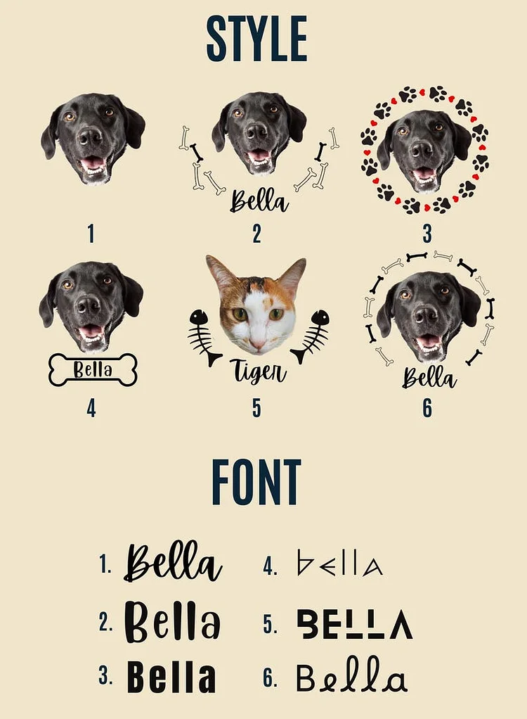 Custom Pet Portrait Shirt, Personalized Embroidered Pet and Name Hoodie Sweatshirt