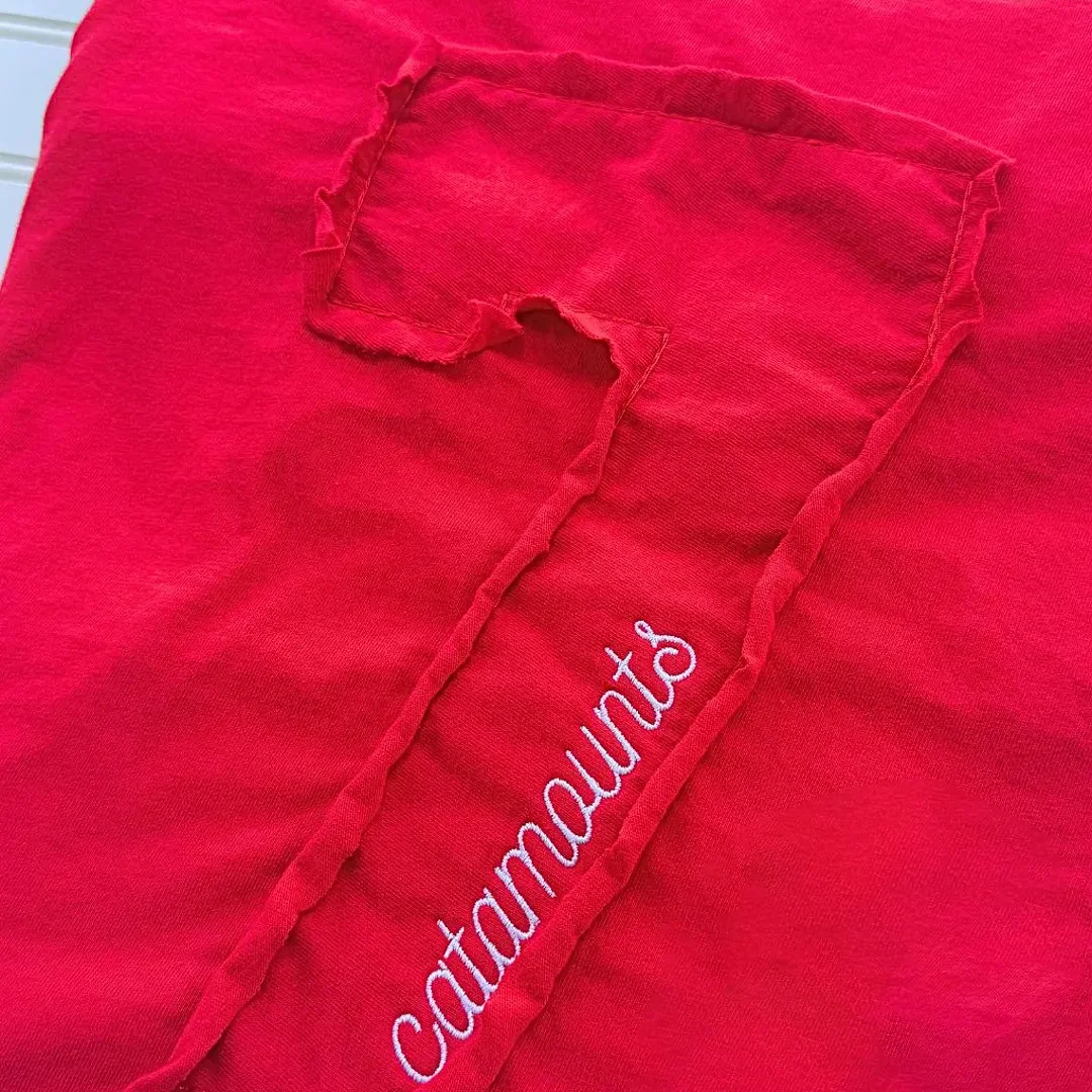 CUSTOM Sports Number Embroidered Crewneck