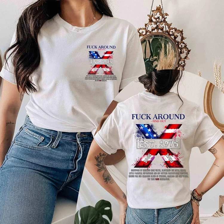 Custom Year Generation X FAFO T-shirt