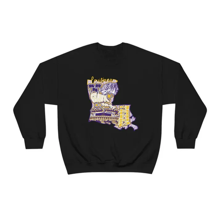 Louisiana Tiger Sweatshirt Tee Hoodie