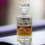Custom Family & Couple Photo Whiskey Bottle