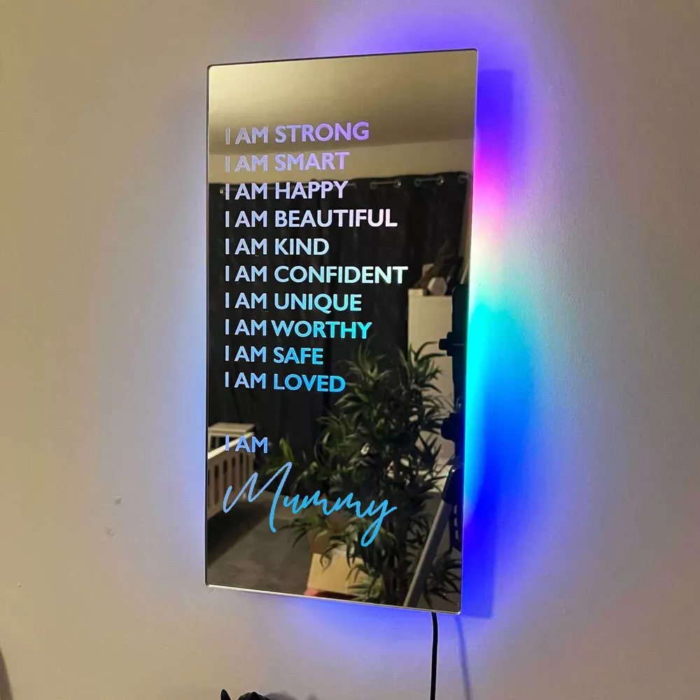 🎁Affirmations Mirror - I Am Mirror(Advantages: Customizable)