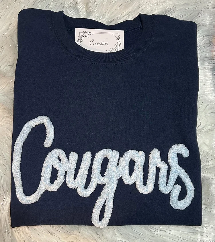 Custom Chenille Team Sweatshirt