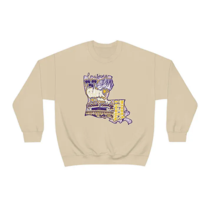 Louisiana Tiger Sweatshirt Tee Hoodie