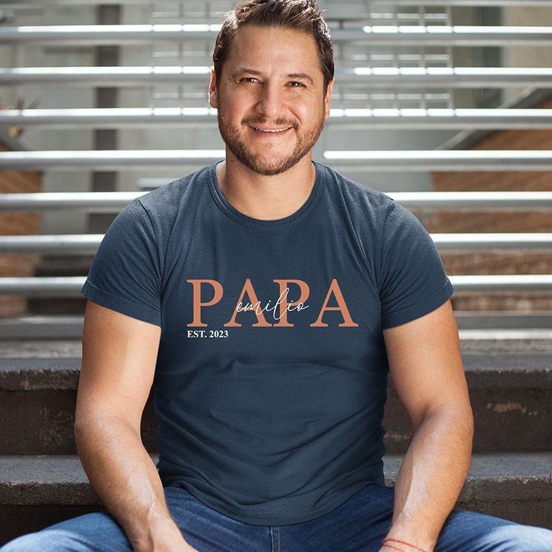 Personalised DAD Shirt Sweatshirt Hoodie with Kid's Names Father's Day Gift Cool Dad Gift
