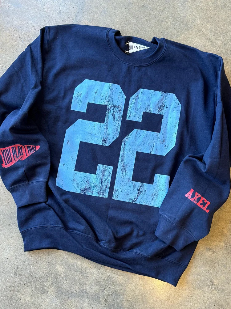 Custom #1 Fan Sports Game Day Sweatshirt