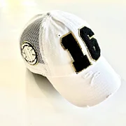 Custom Football Mom Number Hat - Number Patch Hat - Game Day Varsity Number Hat - Football Mom Gift