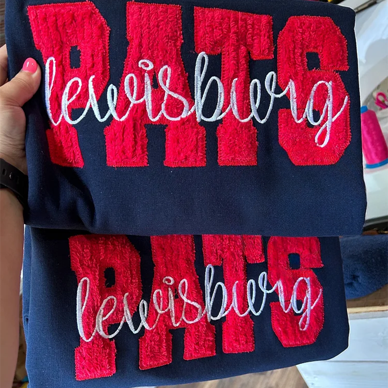 Custom Applique Patch Sweatshirt