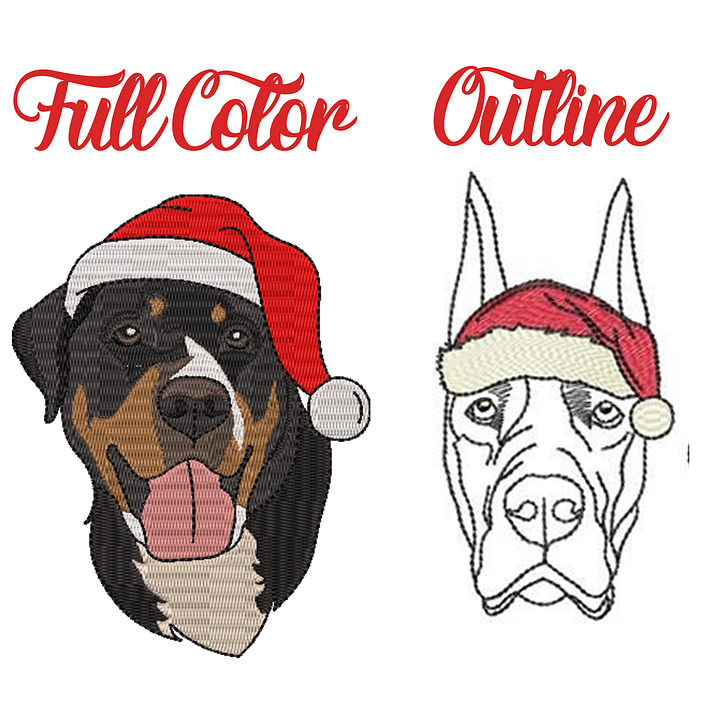 Custom Christmas Dog Sweatshirt