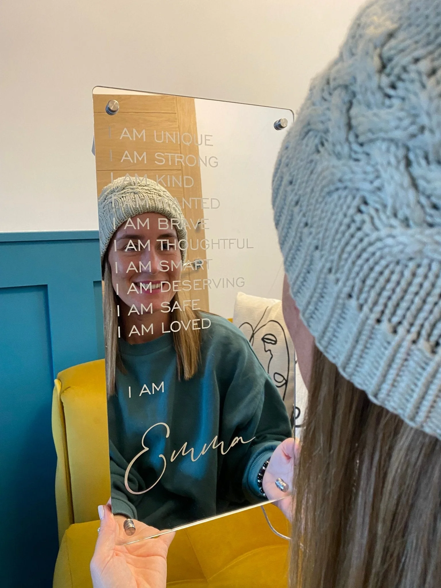 🎁Affirmations Mirror - I Am Mirror(Advantages: Customizable)